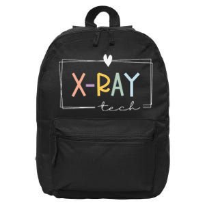 Xray Technologist Xray Tech Radiologic Technologist 16 in Basic Backpack