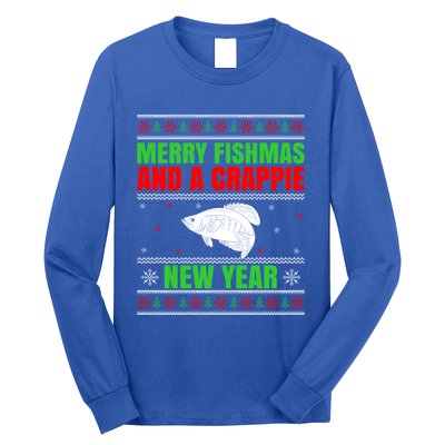 Xmas Ugly Fisher Merry Fishmas Fishing Christmas Great Gift Long Sleeve Shirt