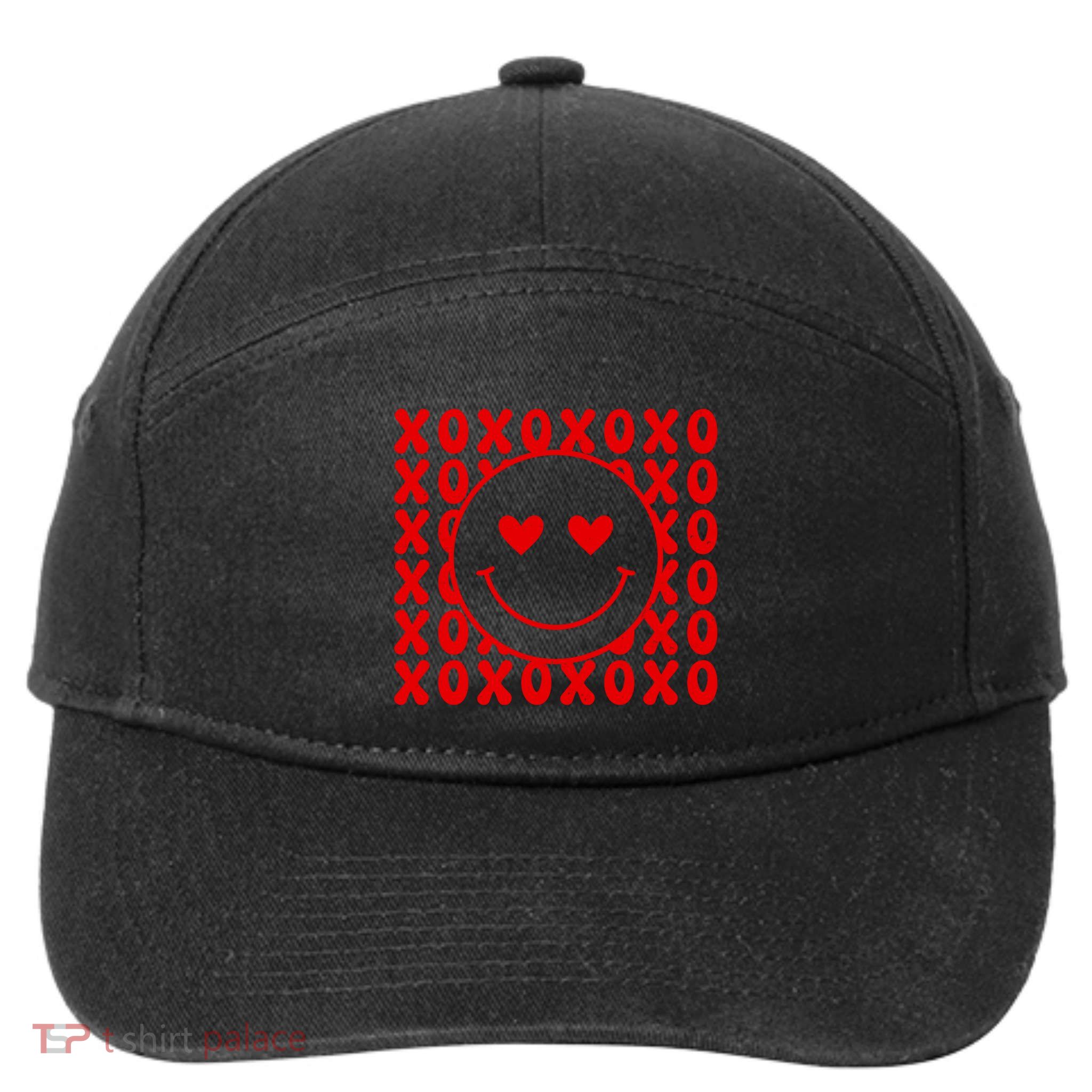 Xoxo Valentines Cute 7-Panel Snapback Hat