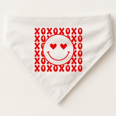 Xoxo Valentines Cute USA-Made Doggie Bandana