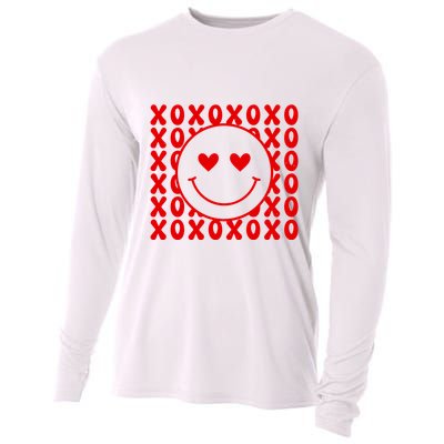 Xoxo Valentines Cute Cooling Performance Long Sleeve Crew