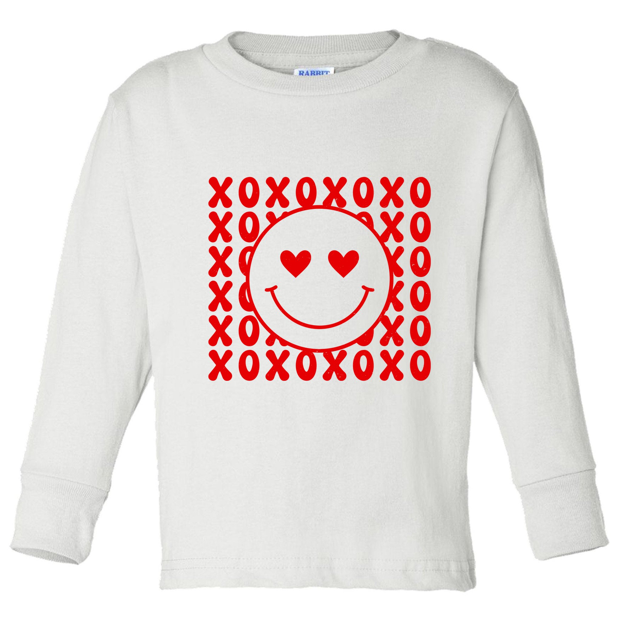 Xoxo Valentines Cute Toddler Long Sleeve Shirt