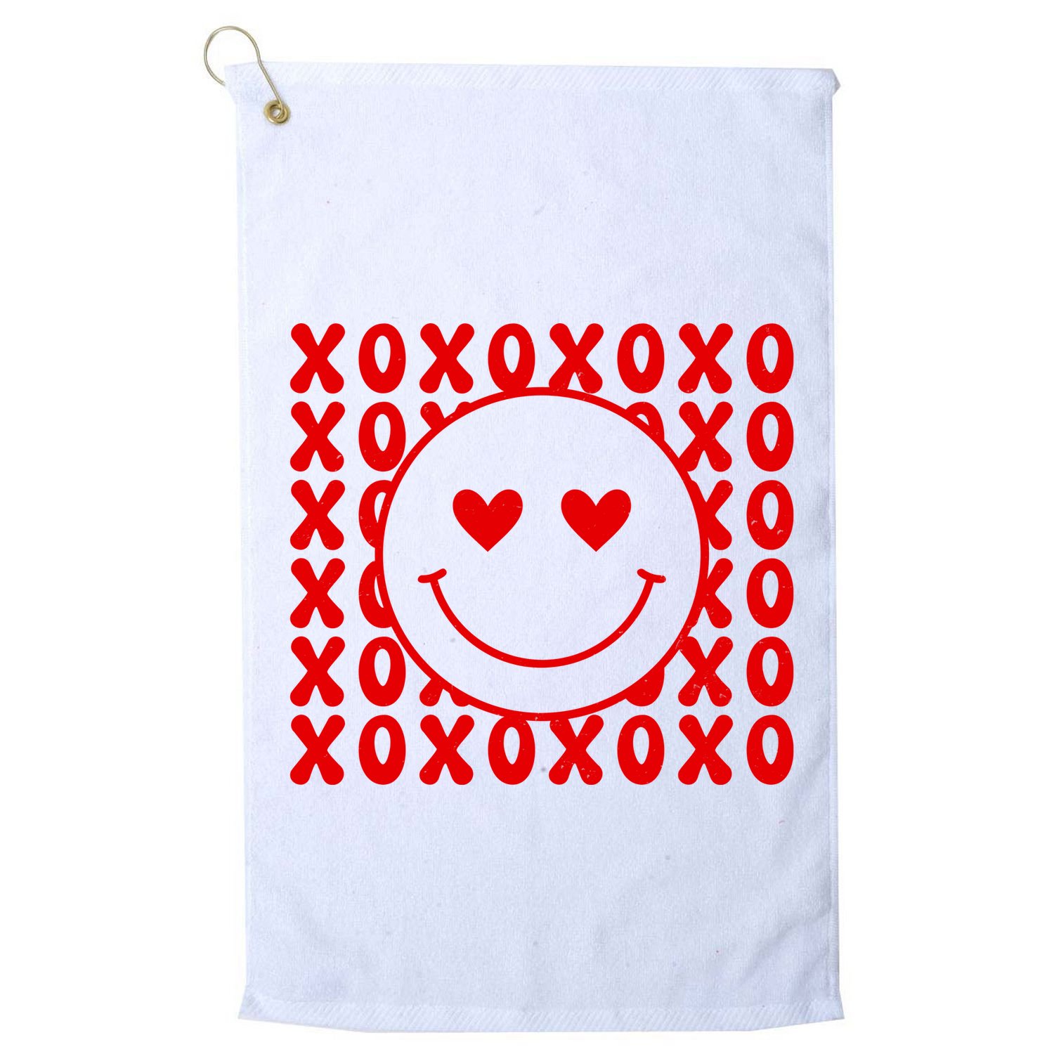 Xoxo Valentines Cute Golf Towel