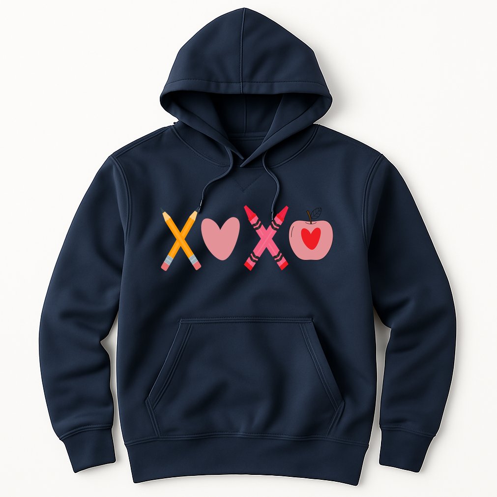 Xoxo Valentines Day School Holiday Hoodie