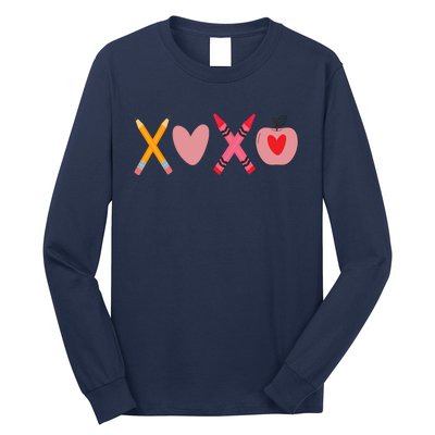 Xoxo Valentines Day School Holiday Long Sleeve Shirt