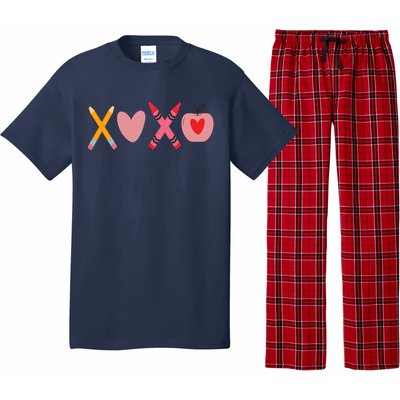 Xoxo Valentines Day School Holiday Pajama Set