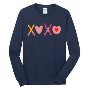 Xoxo Valentines Day School Holiday Tall Long Sleeve T-Shirt