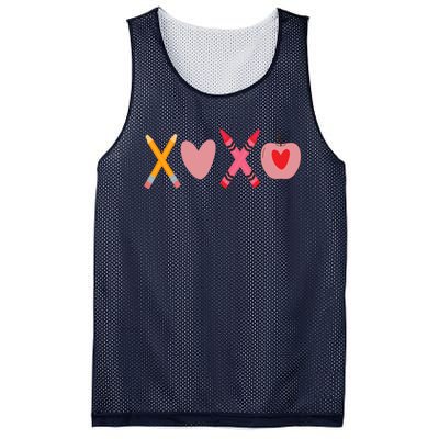 Xoxo Valentines Day School Holiday Mesh Reversible Basketball Jersey Tank