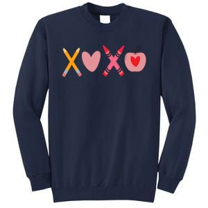 Xoxo Valentines Day School Holiday Tall Sweatshirt