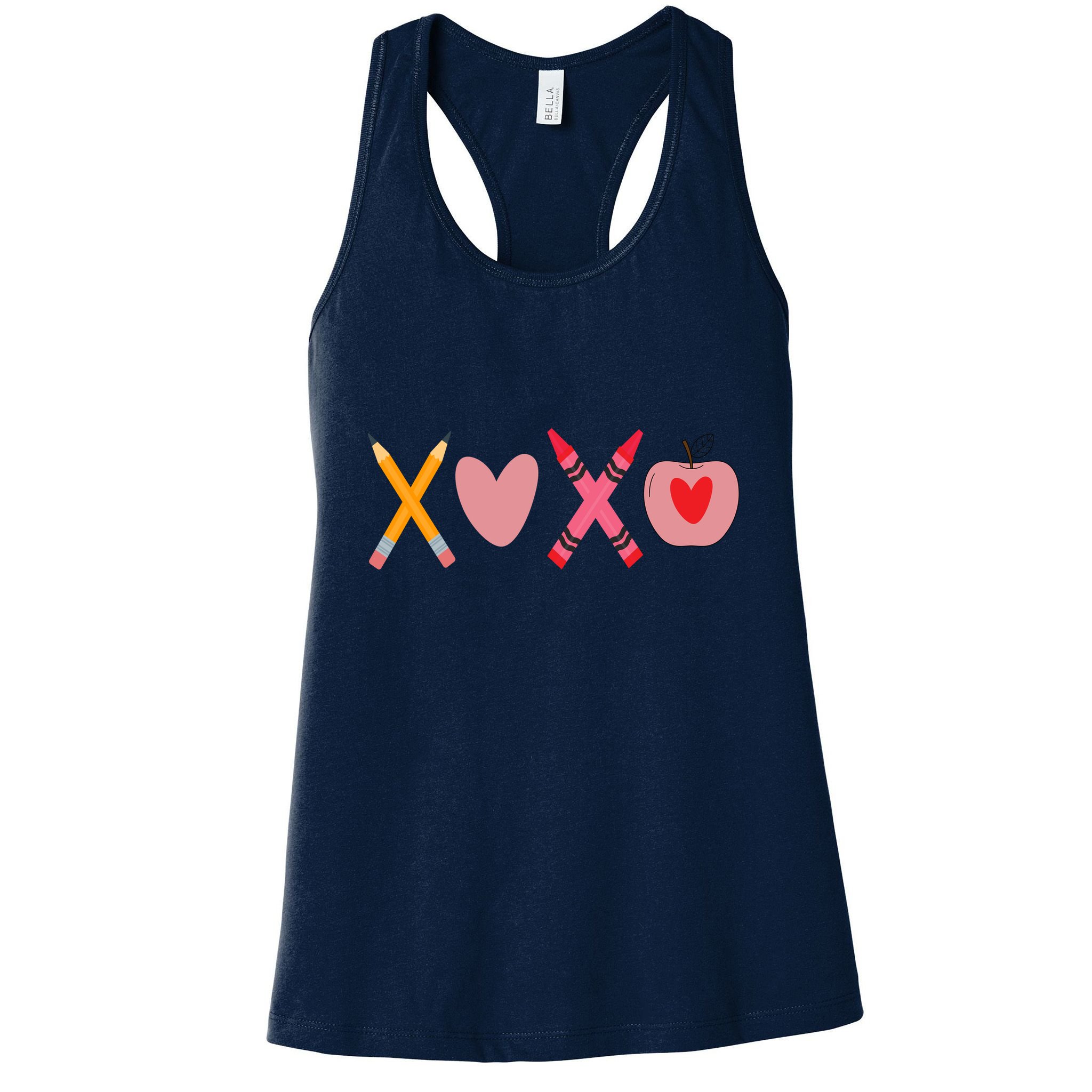 Xoxo Valentines Day School Holiday Womens Tank Top