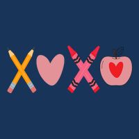 Xoxo Valentines Day School Holiday Womens T-Shirt