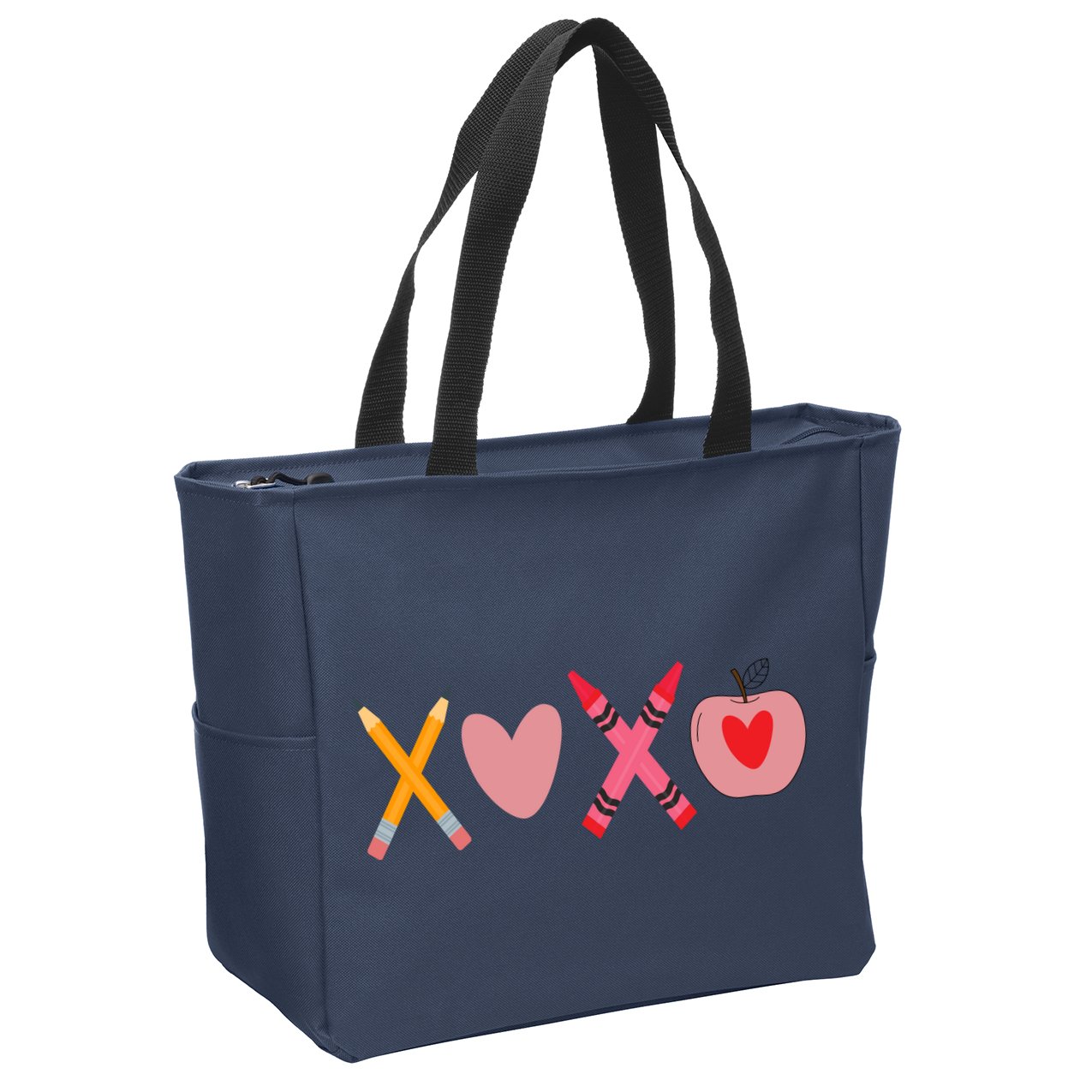 Xoxo Valentines Day School Holiday Zip Tote Bag