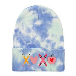 Xoxo Valentines Day School Holiday Tie Dye 12in Knit Beanie