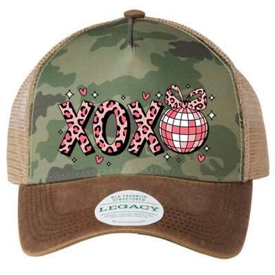 Xoxo Valentines Day Retro Legacy Tie Dye Trucker Hat