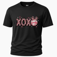 Xoxo Valentines Day Retro Cooling Performance Crew T-Shirt