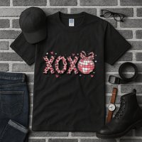 Xoxo Valentines Day Retro Tall T-Shirt