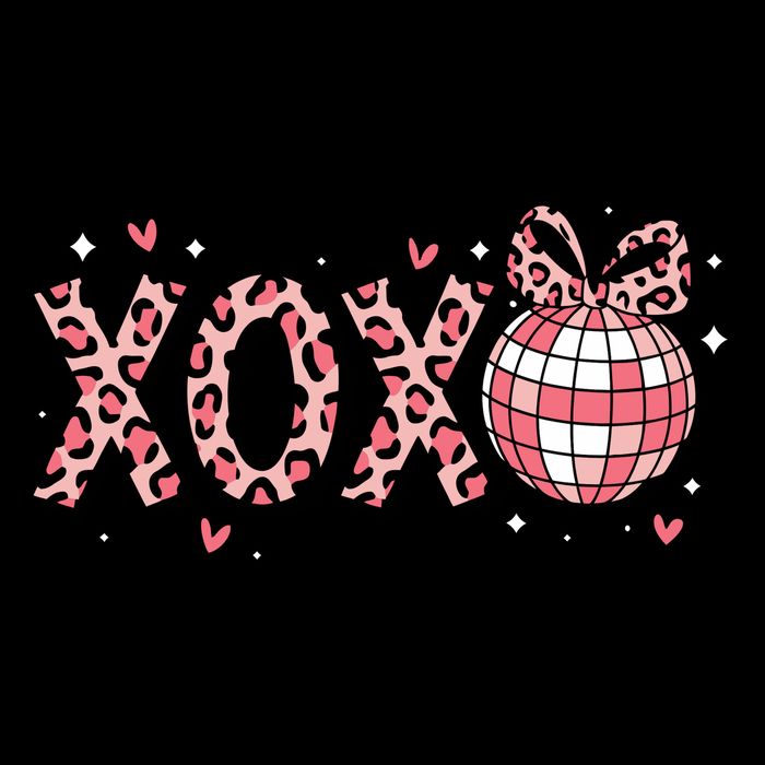 Xoxo Valentines Day Retro Tall T-Shirt