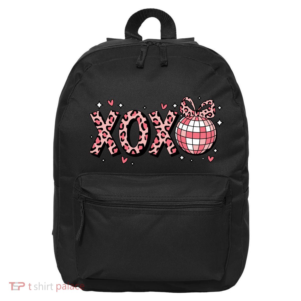 Xoxo Valentines Day Retro 16 in Basic Backpack