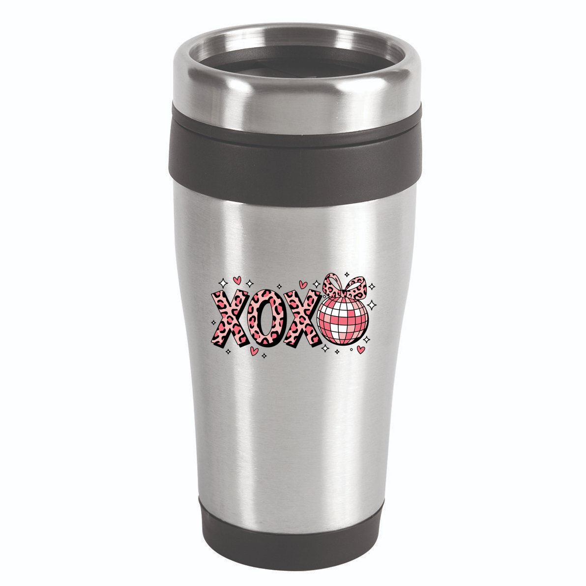 Xoxo Valentines Day Retro 16oz Travel Tumbler
