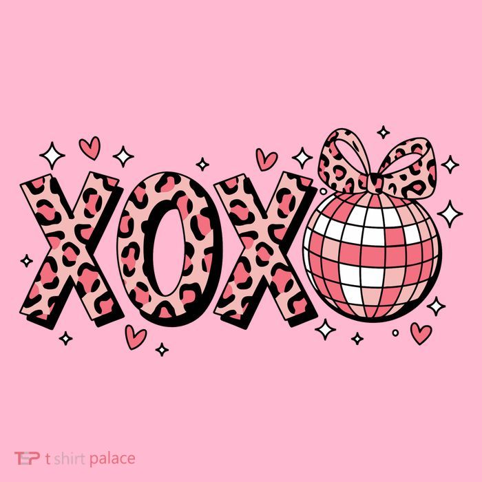 Xoxo Valentines Day Retro Baby Bodysuit