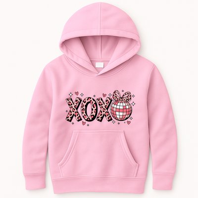 Xoxo Valentines Day Retro Kids Hoodie