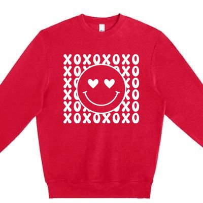 Xoxo Valentines Day Premium Crewneck Sweatshirt