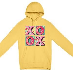 Xoxo ValentineS Day Theme Premium Pullover Hoodie