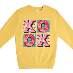 Xoxo ValentineS Day Theme Premium Crewneck Sweatshirt