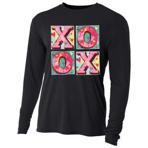 Xoxo ValentineS Day Theme Cooling Performance Long Sleeve Crew