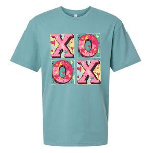 Xoxo ValentineS Day Theme Sueded Cloud Jersey T-Shirt