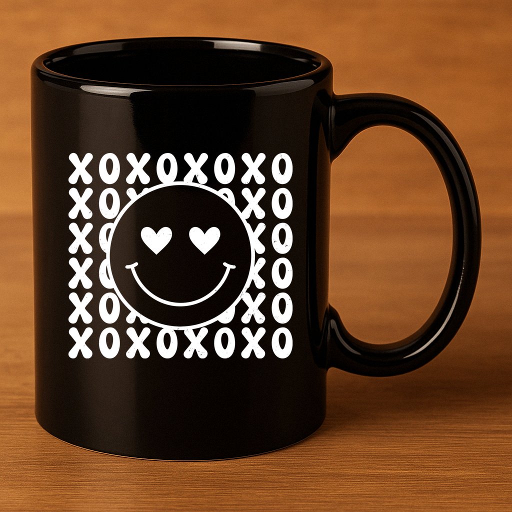 Xoxo Valentines Day 11oz C Handle Ceramic Mug