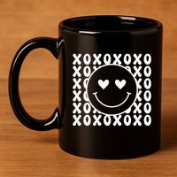 Xoxo Valentines Day 11oz C Handle Ceramic Mug