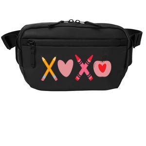 Xoxo Valentines Day Pencil Apple School Crossbody Pack