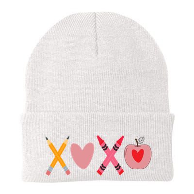 Xoxo Valentines Day Pencil Apple School Beanie