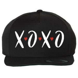 XOXO Valentines Day Heart Wool Snapback Cap