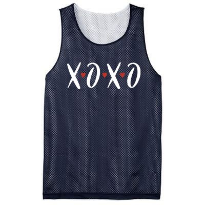 XOXO Valentines Day Heart Mesh Reversible Basketball Jersey Tank