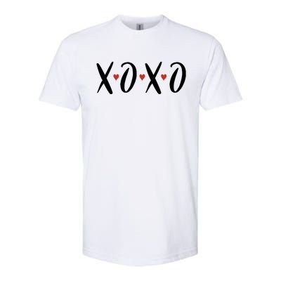 XOXO Valentines Day Heart Softstyle® CVC T-Shirt