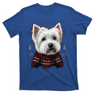 Xmas West Highland White Terrier Santa On Christmas Westie Cool Gift T-Shirt