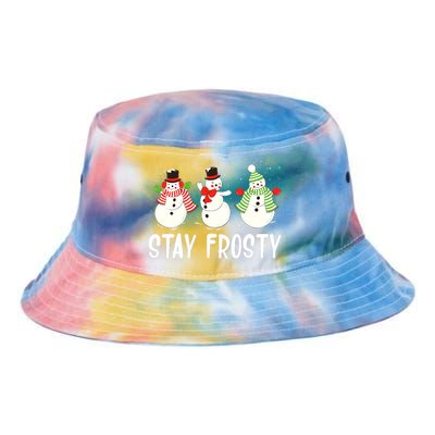 Xmas Winter Snowman Christmas Sweater Gifts Tie Dye Newport Bucket Hat