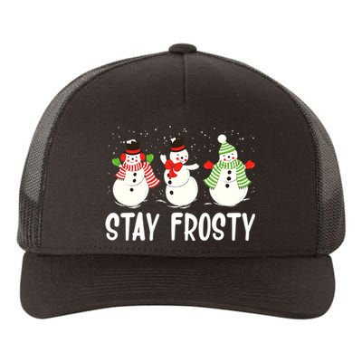 Xmas Winter Snowman Christmas Sweater Gifts Yupoong Adult 5-Panel Trucker Hat