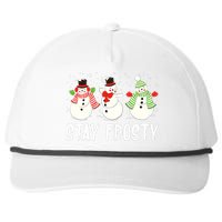 Xmas Winter Snowman Christmas Sweater Gifts Snapback Five-Panel Rope Hat