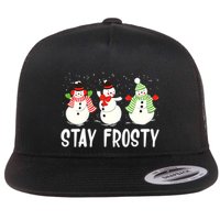 Xmas Winter Snowman Christmas Sweater Gifts Flat Bill Trucker Hat