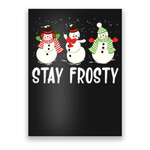 Xmas Winter Snowman Christmas Sweater Gifts Poster