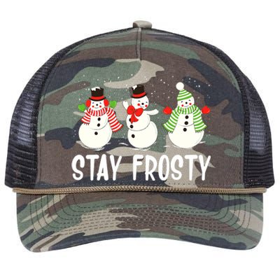 Xmas Winter Snowman Christmas Sweater Gifts Retro Rope Trucker Hat Cap