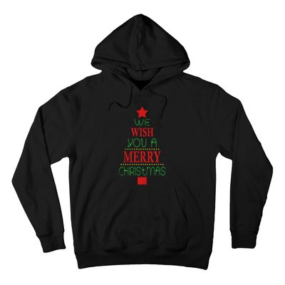 Xmas We Wish You A Merry Christmas Santa Gift Hoodie