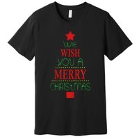 Xmas We Wish You A Merry Christmas Santa Gift Premium T-Shirt