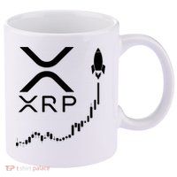 Xrp 11oz C Handle Ceramic Mug