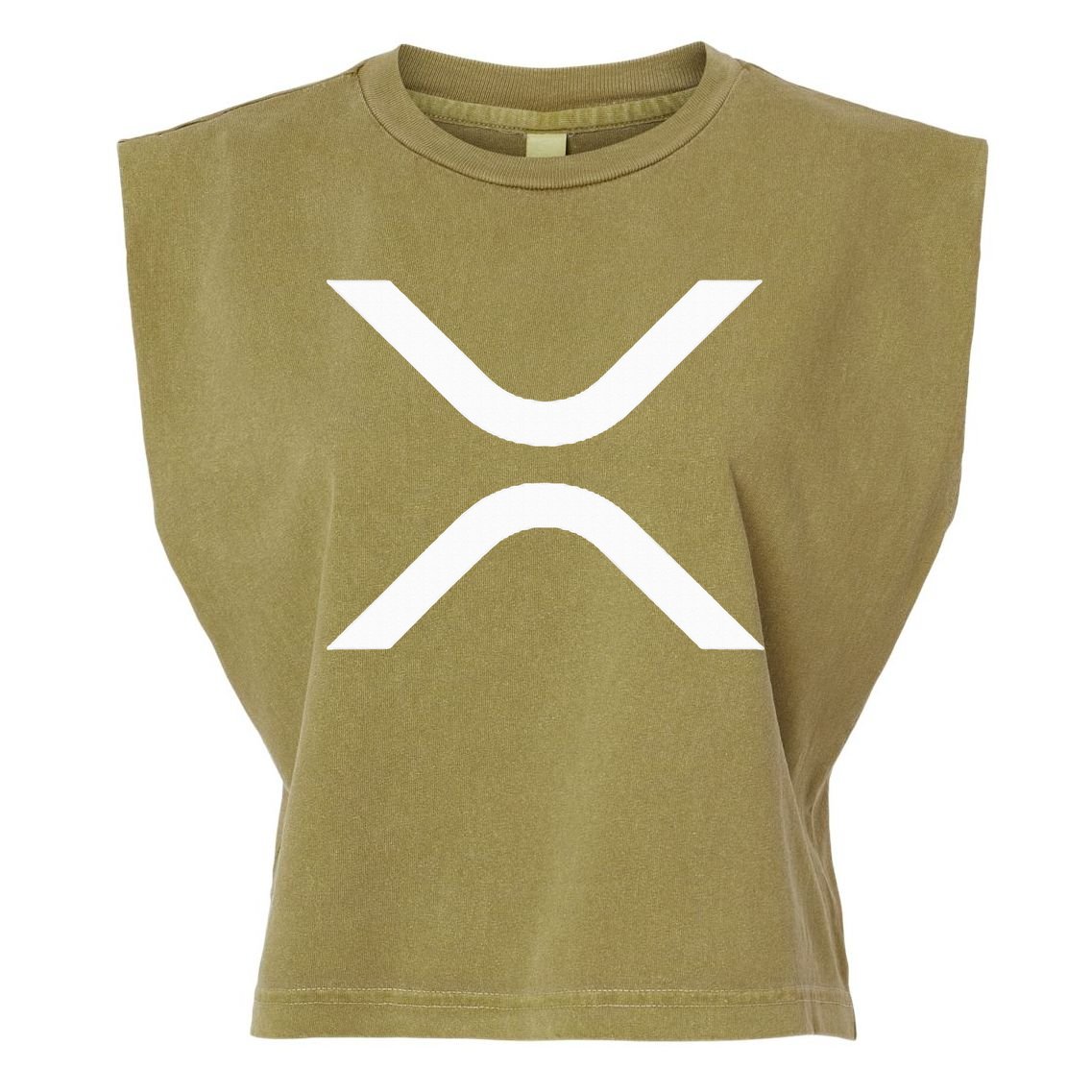 Xrp Garment-Dyed Women's Muscle Tee