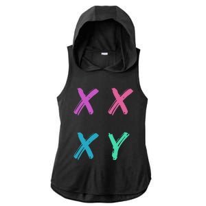 Xx Xy Ladies PosiCharge Tri-Blend Wicking Draft Hoodie Tank