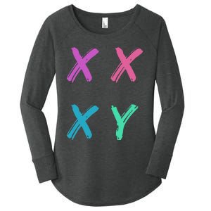 Xx Xy Women's Perfect Tri Tunic Long Sleeve Shirt